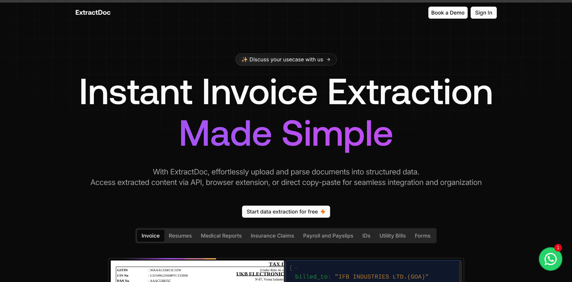 ExtractDoc