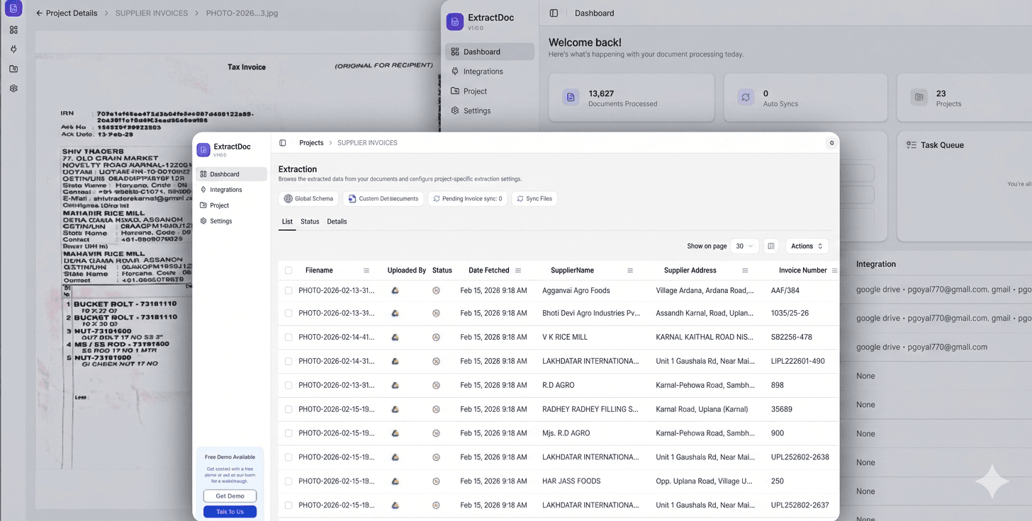 ExtractDoc Suite Preview